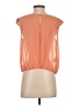 BCBGeneration Orange Sleeveless Blouse Size S - photo 2