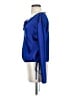 KES 100% Silk Blue Blouse Size S - photo 5