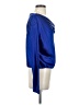 KES 100% Silk Blue Blouse Size S - photo 4