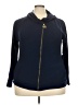 MICHAEL Michael Kors Blue Zip Up Hoodie Size 2X - photo 1