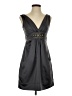 BCBGeneration Gray Cocktail Dress Size 4 - photo 1