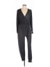 Terez Houndstooth Gray Jumpsuit Size L - photo 1