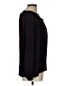 Ann Taylor LOFT 100% Polyester Black 3/4 Sleeve Blouse Size L - photo 4