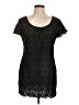 Talula Black Short Sleeve Top Size L - photo 1