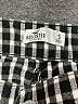 Hollister 100% Elastane Checkered-gingham Black Casual Pants Size S - photo 7