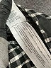 Hollister 100% Elastane Checkered-gingham Black Casual Pants Size S - photo 8