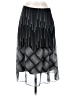 East5th Graphic Black Formal Skirt Size 4 - photo 1
