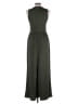 Cider Solid Green Jumpsuit Size L - photo 2