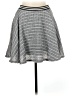 BCBGeneration Houndstooth Gray Casual Skirt Size 6 - photo 1
