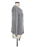 Pencey 100% Rayon Gray Long Sleeve Top Size S - photo 4