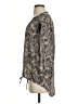 IRO Paisley Gray 3/4 Sleeve Silk Top Size Sm (1) - photo 5