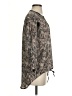 IRO Paisley Gray 3/4 Sleeve Silk Top Size Sm (1) - photo 4