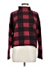 BB Dakota Plaid Red Turtleneck Sweater Size M - photo 1