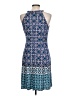 Wisp Print Blue Casual Dress Size 10 (petite) - photo 2