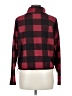BB Dakota Plaid Red Turtleneck Sweater Size M - photo 2