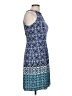 Wisp Print Blue Casual Dress Size 10 (petite) - photo 4