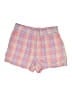 J.Crew Plaid Pink Purple Shorts Size L - photo 1
