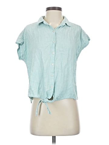 Weatherproof Short Sleeve Blouse (view 1)