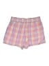 J.Crew Plaid Pink Purple Shorts Size L - photo 2