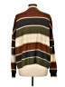 Shein Stripes Brown Pullover Sweater Size L - photo 2