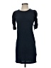 FRAME 100% Cotton Solid Blue Casual Dress Size S - photo 1