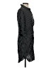 Three Dots 100% Viscose Stripes Black Casual Dress Size S (petite) - photo 4