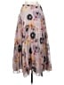 ASOS 100% Polyester Floral Gray Casual Skirt Size 2 - photo 2
