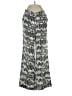 Jessica Simpson 100% Viscose Print Silver Casual Pants Size XS - photo 1