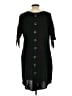 Frank Lyman Design 100% Polyester Solid Black Casual Dress Size 10 - photo 2