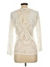 Sandro 100% Linen Ivory 3/4 Sleeve Top Size Lg (3) - photo 2