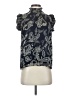 T Tahari 100% Polyester Blue Sleeveless Blouse Size XS - photo 1