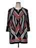 Cj Banks Black 3/4 Sleeve Blouse Size 1X - photo 1