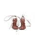 FRAME 100% Leather Brown Sandals Size EU 37 1/2 - photo 2