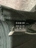 Shein Solid Black Jumpsuit Size 4 - photo 4