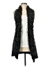Cache 100% Acrylic Black Cardigan Size M - photo 1