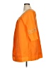 DKNYC 100% Cotton Orange 3/4 Sleeve Blouse Size XL - photo 5