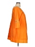 DKNYC 100% Cotton Orange 3/4 Sleeve Blouse Size XL - photo 4