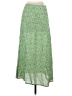 Shein 100% Polyester Print Green Casual Skirt Size 4 - photo 2