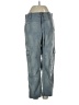 By Anthropologie Blue Cargo Pants Size 26 waist - photo 1