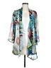 Travel Elements 100% Polyester Teal Kimono Size M - photo 1
