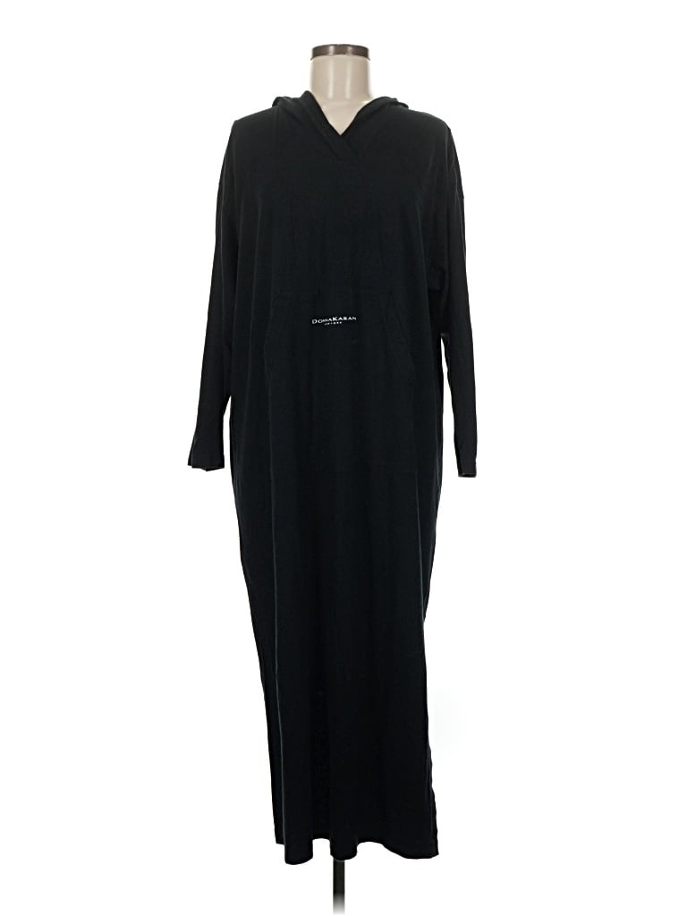 Pre-owned Donna Karan Casual Dress In Black