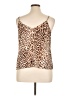 Banana Republic 100% Polyester Tan Sleeveless Top Size XL - photo 2