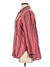 Chaps Stripes Red Long Sleeve Button-Down Shirt Size L - photo 5