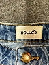 Rolla's 100% Cotton Blue Jeans Size 25 waist - photo 4