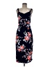 Shein Floral Blue Cocktail Dress Size 8 - 10 - photo 1