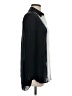 Vince. Color Block Black Long Sleeve Blouse Size 2 - photo 4
