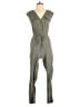 Ann Taylor LOFT 100% Lyocell Solid Gray Jumpsuit Size 00 - photo 1