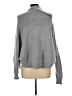 Allie Rose 100% Polyester Gray Turtleneck Sweater Size L - photo 2