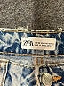 Zara Hearts Blue Jeans Size 2 - photo 7