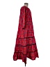 Printfresh 100% Cotton Plaid Red Casual Dress Size M - photo 4